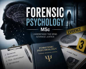 Forensic Psychology MSc forensic psychology