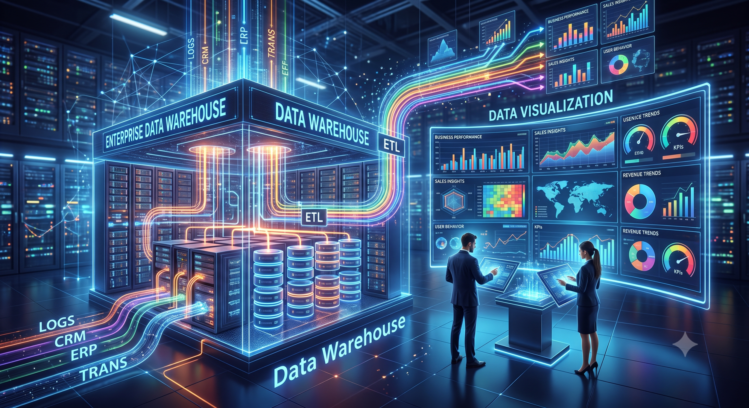Data Visualisation and Warehousing data visualization