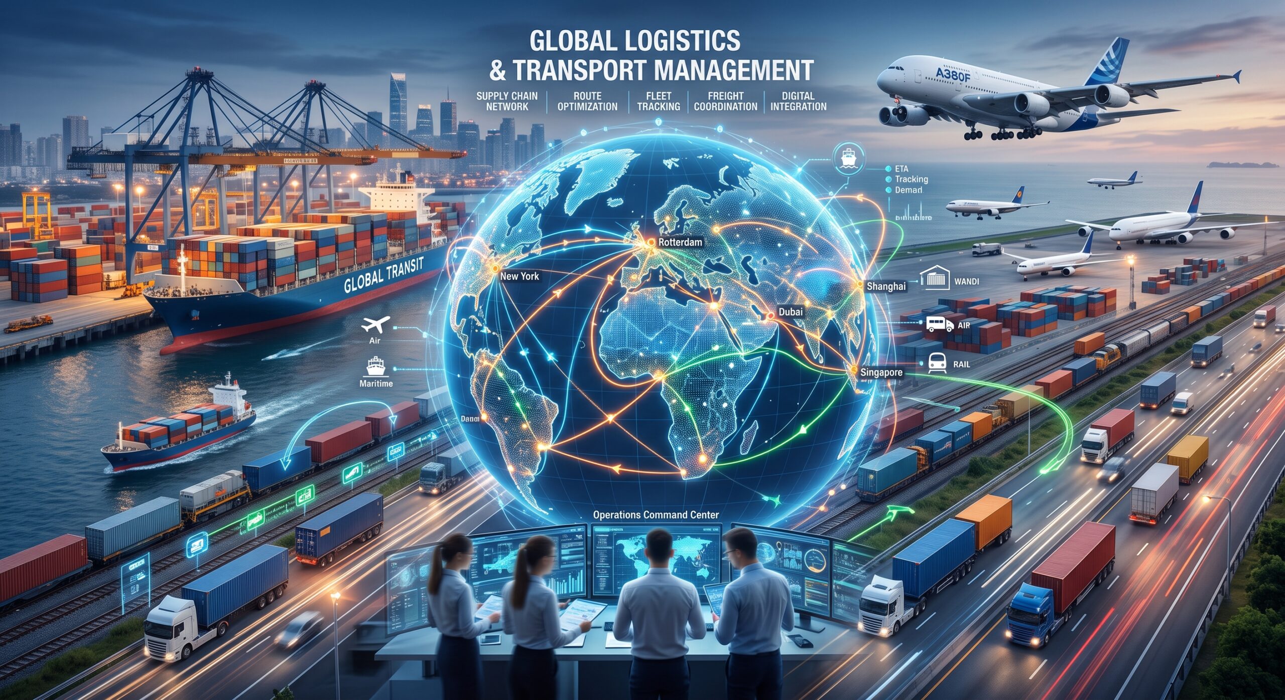 Global Logistics and Transport Management global logistics