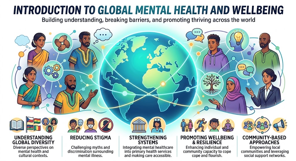 Introduction to Global Mental Health and Wellbeing introduction to global mental health and wellbeing